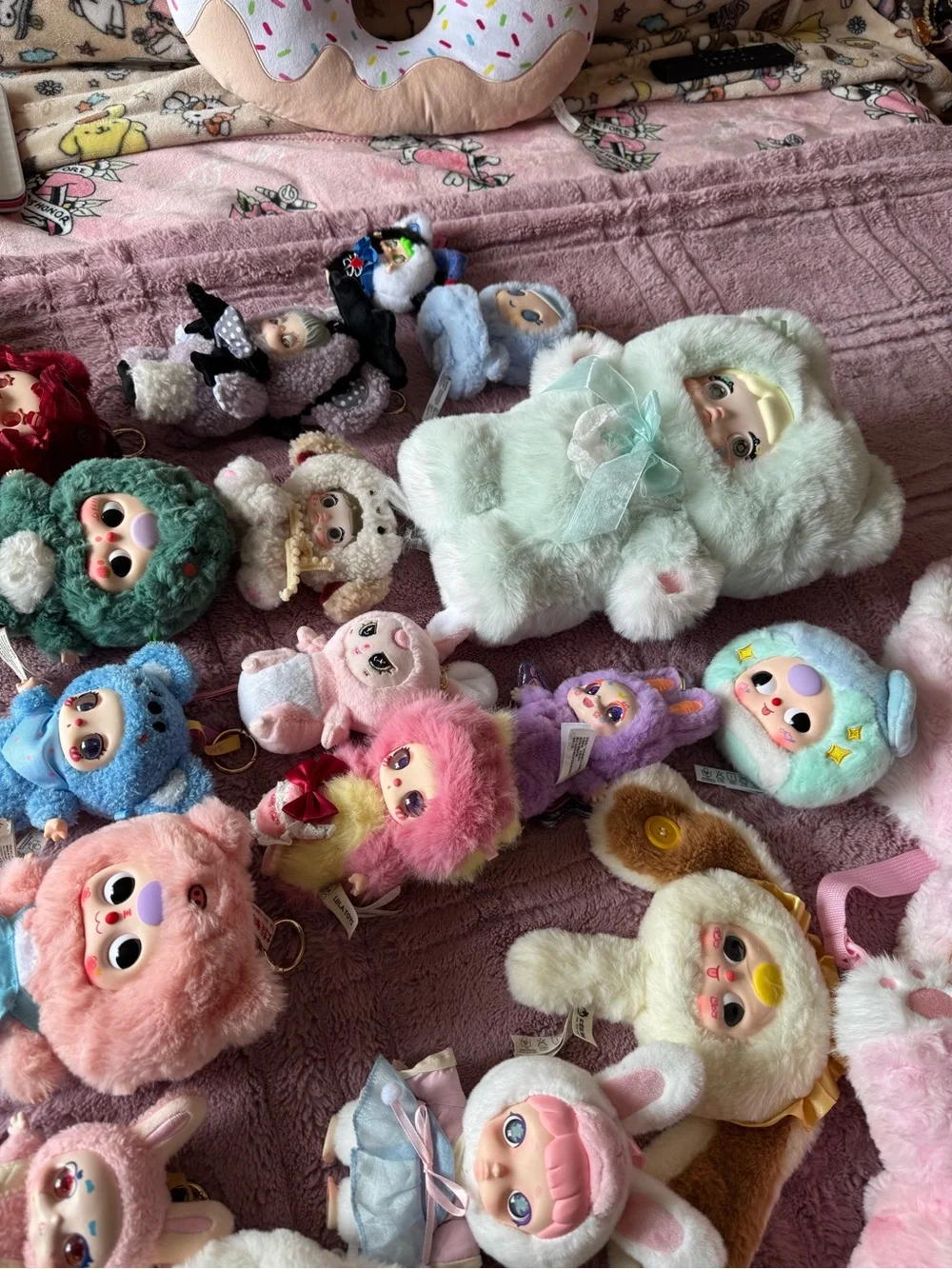Plush Small Pets Collection - Assorted Pink and Pastel Plush Toys